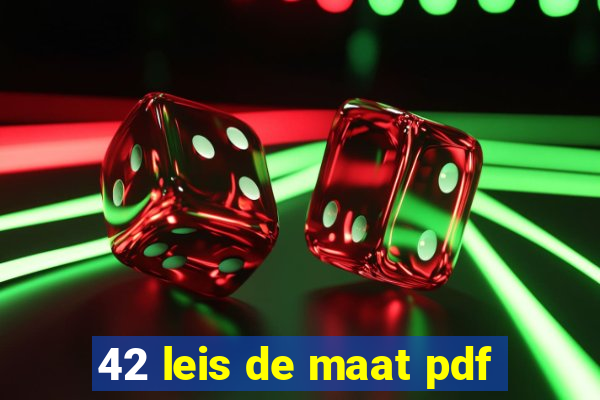 42 leis de maat pdf